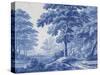 A Very Rare Dutch Delft Blue and White Rectangular Plaque-Frederik van Frijtom-Stretched Canvas