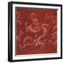 A Very Rare Imperial Cinnabar Lacquer Nine-Dragon Portable Tea-Ceremony Chest (Detail)-null-Framed Giclee Print