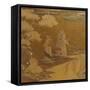 A Very Rare Laquer Namban Suzuribako (Writing Case)-null-Framed Stretched Canvas