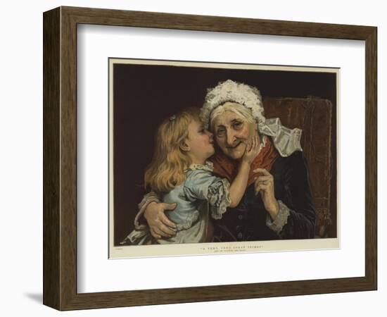 A Very, Very Great Secret-Frederick Morgan-Framed Giclee Print