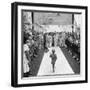 A Very Young Brazilian Boy Giving President Getulio Vargas a Speech-Hart Preston-Framed Premium Photographic Print