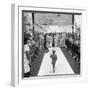 A Very Young Brazilian Boy Giving President Getulio Vargas a Speech-Hart Preston-Framed Premium Photographic Print