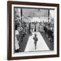 A Very Young Brazilian Boy Giving President Getulio Vargas a Speech-Hart Preston-Framed Premium Photographic Print