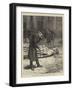 A Veteran of the Empire at the Place Vendome-Charles Green-Framed Giclee Print