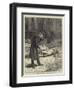 A Veteran of the Empire at the Place Vendome-Charles Green-Framed Giclee Print