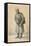 A Veteran of the Imperial Russian Army, 1837 (Pencil and Charcoal on Paper)-Alexander Orlowski-Framed Stretched Canvas