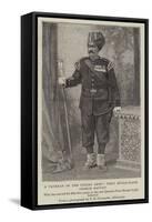 A Veteran of the Indian Army, First Bugle-Major George Baptist-null-Framed Stretched Canvas
