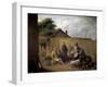 A Veteran Telling His Adventures, Ca. 1843-Leonardo Alenza-Framed Giclee Print