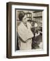 A Veterinary Surgeon Holding a Cat at the Cat's Hospital, Hampstead, London-null-Framed Photographic Print