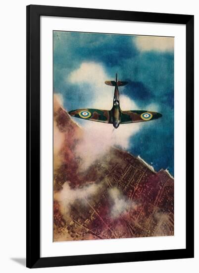 A Vickers Supermarine Spitfire, 1940-null-Framed Giclee Print