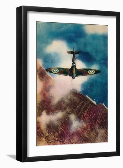 A Vickers Supermarine Spitfire, 1940-null-Framed Giclee Print