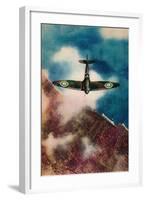 A Vickers Supermarine Spitfire, 1940-null-Framed Giclee Print