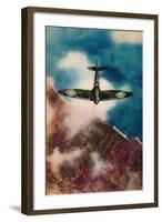 A Vickers Supermarine Spitfire, 1940-null-Framed Giclee Print