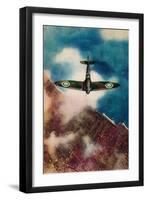 A Vickers Supermarine Spitfire, 1940-null-Framed Premium Giclee Print