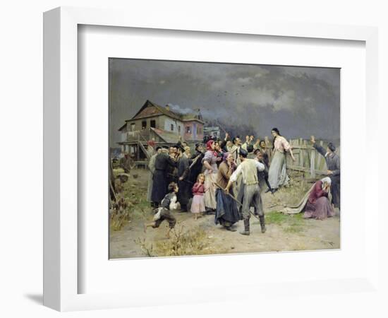 A Victim of Fanaticism, 1899-Nikolai Pimonenko-Framed Giclee Print