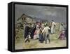 A Victim of Fanaticism, 1899-Nikolai Pimonenko-Framed Stretched Canvas