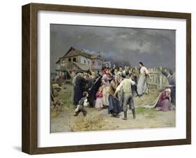 A Victim of Fanaticism, 1899-Nikolai Pimonenko-Framed Giclee Print