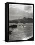 A View across the Bosphorus to Istanbul-null-Framed Stretched Canvas