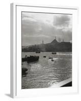 A View across the Bosphorus to Istanbul-null-Framed Photographic Print