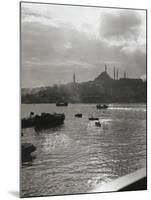 A View across the Bosphorus to Istanbul-null-Mounted Photographic Print