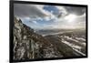 A View across the Cairngorms from the Top of Creag Dubh Near Newtonmore, Cairngorms National Park-Alex Treadway-Framed Premium Photographic Print