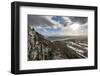 A View across the Cairngorms from the Top of Creag Dubh Near Newtonmore, Cairngorms National Park-Alex Treadway-Framed Photographic Print