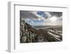 A View across the Cairngorms from the Top of Creag Dubh Near Newtonmore, Cairngorms National Park-Alex Treadway-Framed Photographic Print