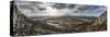 A View across the Cairngorms from the Top of Creag Dubh Near Newtonmore, Cairngorms National Park-Alex Treadway-Stretched Canvas