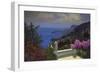 A View across to Monaco-Lucio Sollazzi-Framed Giclee Print