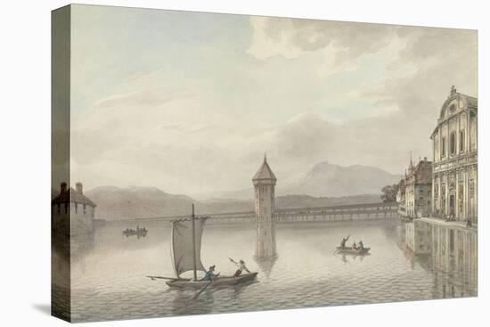 A View at Lucerne-William Pars-Stretched Canvas