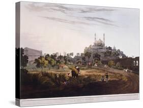 A View at Lucknow, 1824-Henry Salt-Stretched Canvas