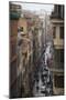 A view down a busy street, Rome, Lazio, Italy, Europe-Charlie Harding-Mounted Photographic Print