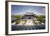 A View Down on Courtyard and Building in Classical Chinese Architecture Style at Mufu-Andreas Brandl-Framed Photographic Print