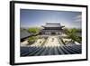 A View Down on Courtyard and Building in Classical Chinese Architecture Style at Mufu-Andreas Brandl-Framed Photographic Print