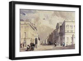 A View Down Pall Mall Looking Towards Trafalgar Square-Thomas Shotter Boys-Framed Giclee Print