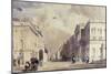 A View Down Pall Mall Looking Towards Trafalgar Square-Thomas Shotter Boys-Mounted Giclee Print