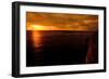 A View from a High Point Looking at Sunset in England-Will Wilkinson-Framed Photographic Print