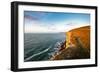 A View from a High Point over Cliff Tops and Sea Shore in England-Will Wilkinson-Framed Photographic Print