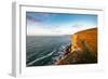 A View from a High Point over Cliff Tops and Sea Shore in England-Will Wilkinson-Framed Photographic Print