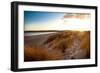 A View from a High Point over Heather and Fields in England-Will Wilkinson-Framed Photographic Print