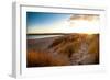 A View from a High Point over Heather and Fields in England-Will Wilkinson-Framed Photographic Print