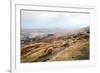 A View from a High Point over Heather and Fields in England-Will Wilkinson-Framed Photographic Print