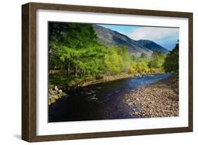 A View from a High Point over Heather and Fields in England-Will Wilkinson-Framed Photographic Print