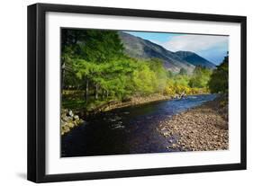 A View from a High Point over Heather and Fields in England-Will Wilkinson-Framed Photographic Print