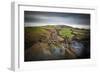 A View from a High Point over Heather and Fields in England-Will Wilkinson-Framed Photographic Print