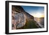 A View from a High Point over Heather and Fields in England-Will Wilkinson-Framed Photographic Print