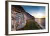 A View from a High Point over Heather and Fields in England-Will Wilkinson-Framed Photographic Print