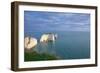 A View from a High Point over Heather and Fields in England-Will Wilkinson-Framed Photographic Print