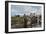 A View from a High Point over Heather and Fields in England-Will Wilkinson-Framed Photographic Print