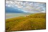 A View from a High Point over Heather and Fields in England-Will Wilkinson-Mounted Photographic Print